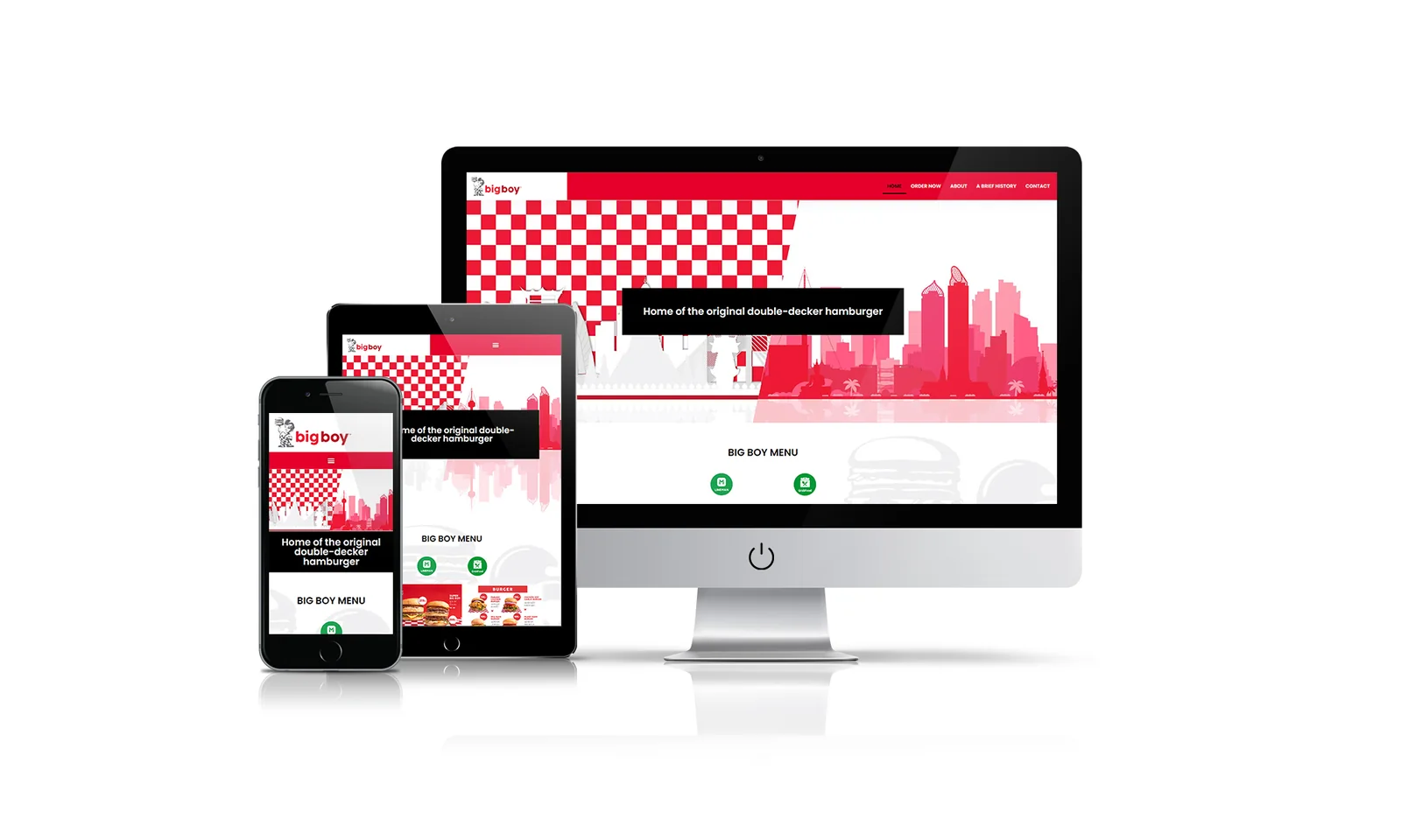 Big Boy website preview