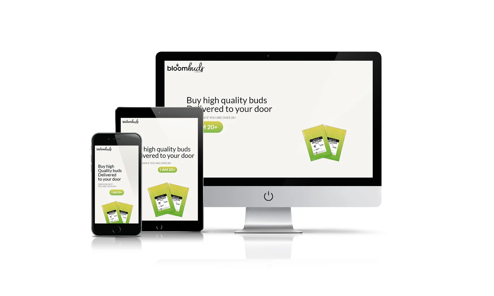 Bloom Buds website preview