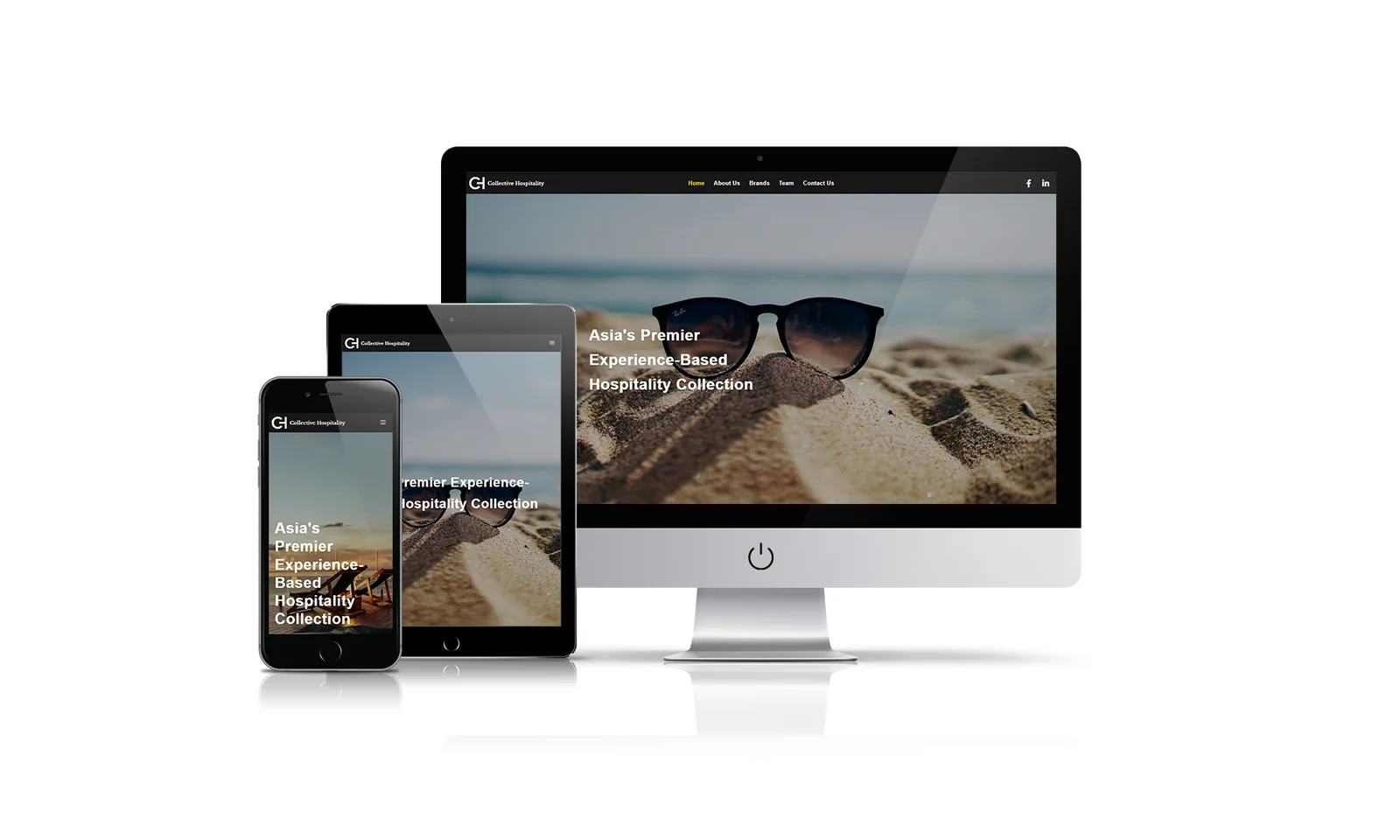 Collective Hospitality website preview