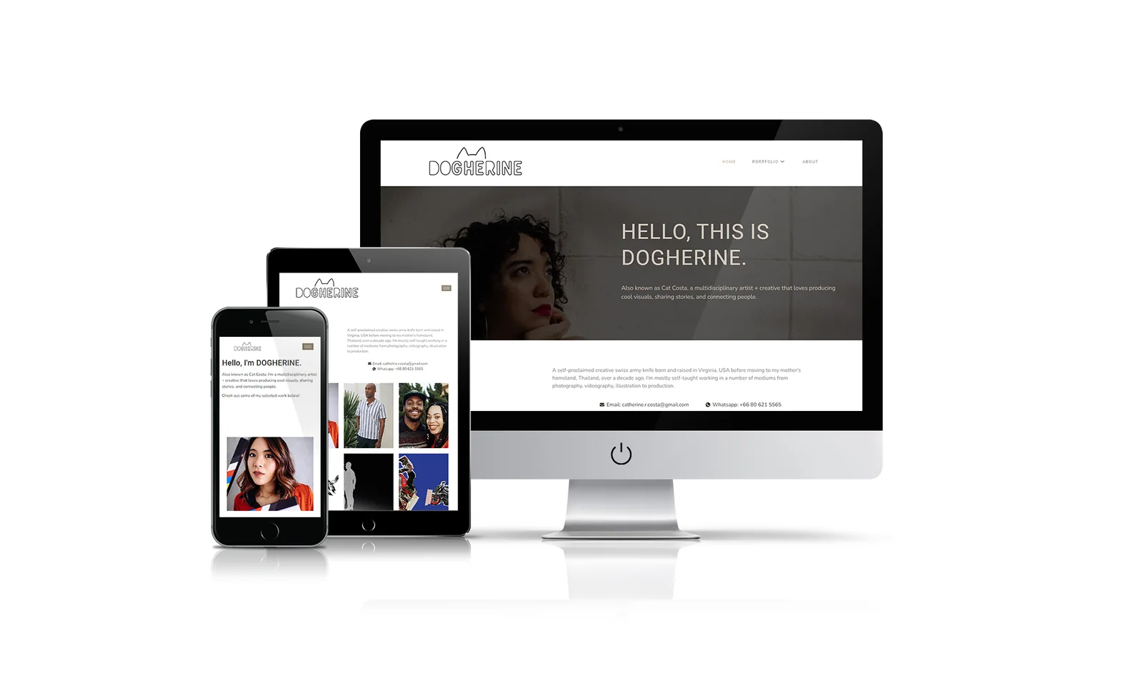 Dogherine website preview
