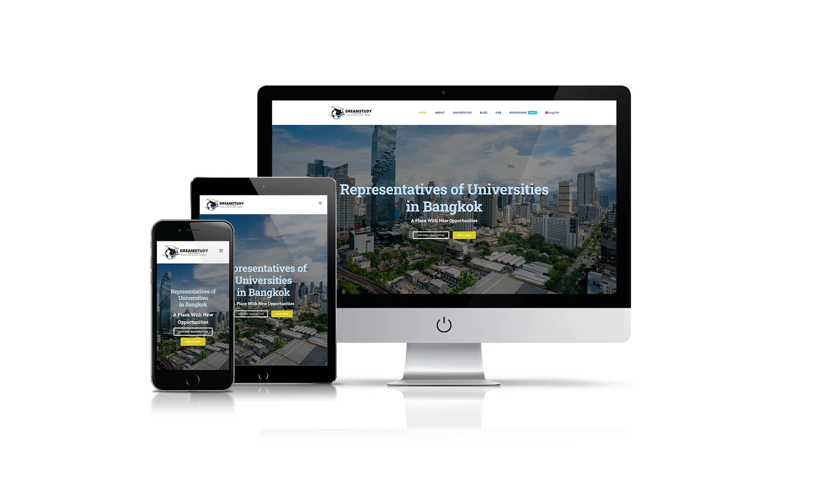 Dreamstudy website preview