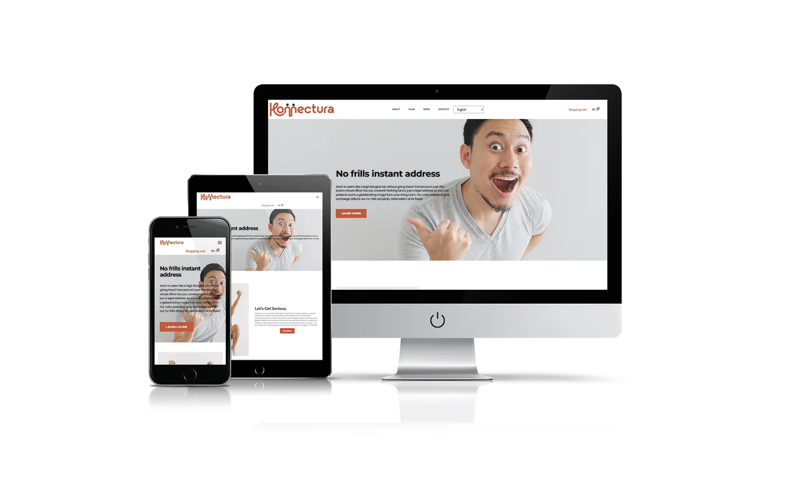 Konnectura website preview