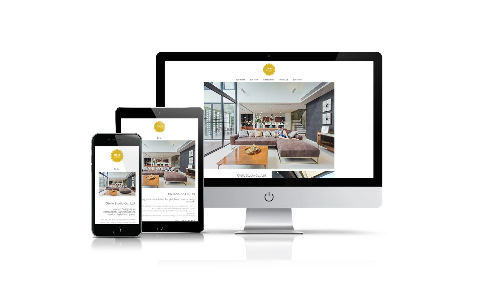 Otello Studio website preview
