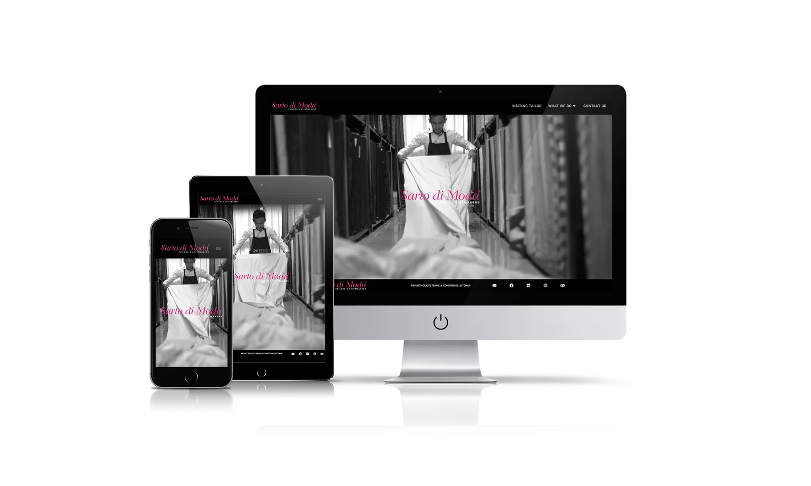 Sarto Di Moda website preview