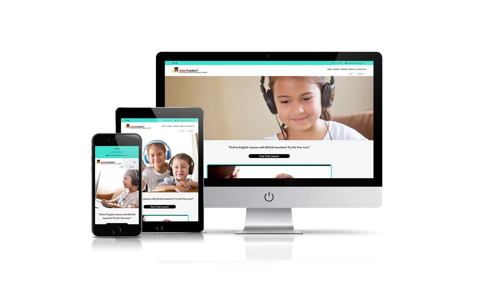 Smart Cookies UK website preview