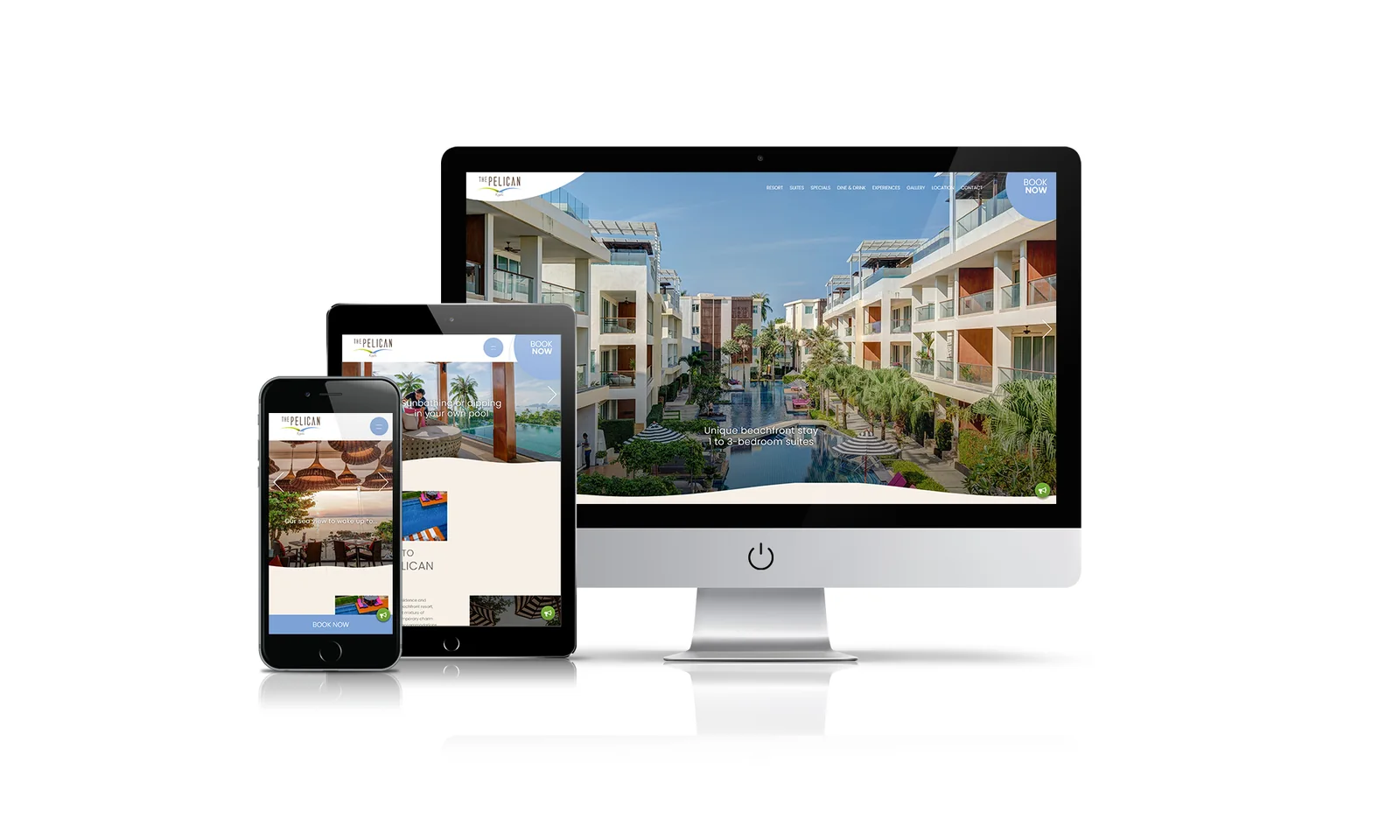 The Pelican Krabi website preview